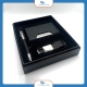 Coffret cadeau : stylo, porte-clés et porte-cartes